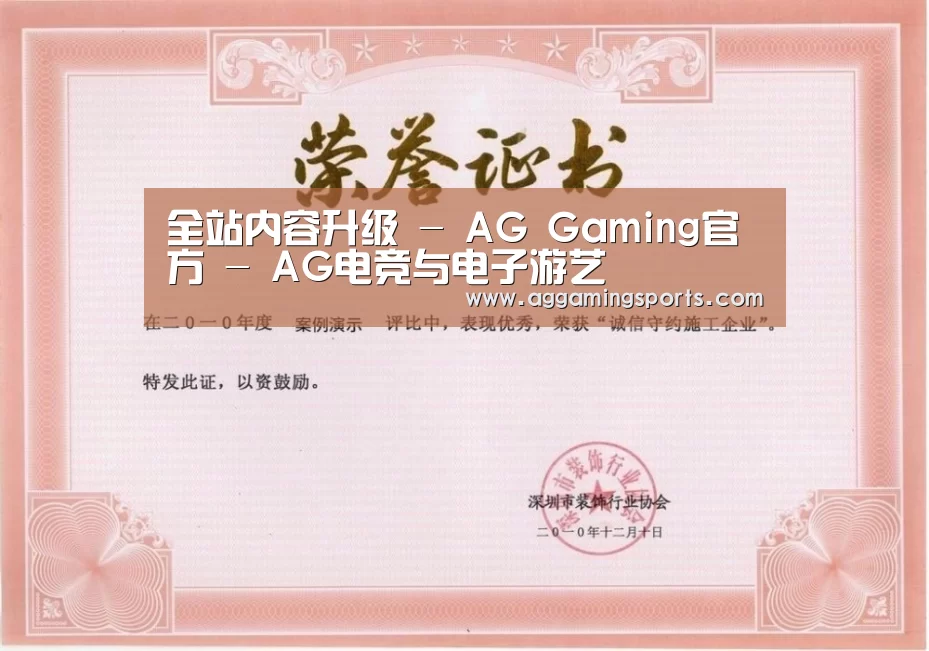 荣誉证书二